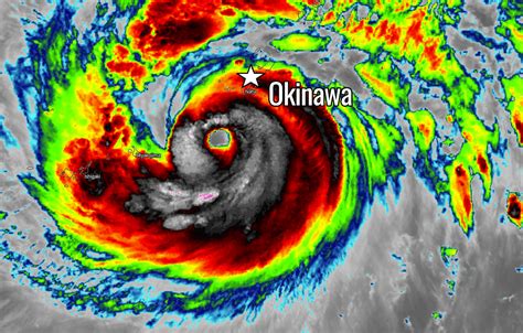 okinawa weather typhoon update.